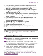 Preview for 7 page of Philips Geometricks 8 in 1 HP4696 User Manual