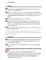 Preview for 10 page of Philips Geometricks 8 in 1 HP4696 User Manual