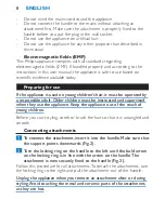 Preview for 8 page of Philips GirlGLAM HP4680 User Manual