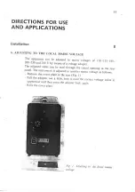 Предварительный просмотр 10 страницы Philips GM 5605 Manual