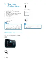 Предварительный просмотр 7 страницы Philips Go Gear SA1OPS04KB User Manual