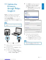 Предварительный просмотр 37 страницы Philips GO GEAR SA3RGA02 User Manual