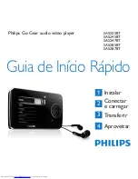 Preview for 1 page of Philips GO GEAR SA5225BT (Spanish) Guía De Inicio Rápido