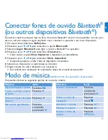 Preview for 15 page of Philips GO GEAR SA5225BT (Spanish) Guía De Inicio Rápido