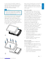 Предварительный просмотр 6 страницы Philips GoGear Aria SA1ARA08K/37 User Manual