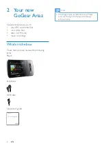 Предварительный просмотр 6 страницы Philips GoGear Ariaz SA1ARA User Manual