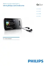 Предварительный просмотр 36 страницы Philips GoGear Ariaz SA1ARA User Manual