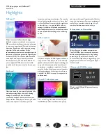 Предварительный просмотр 2 страницы Philips GoGEAR Ariaz SA4ARA16KF Brochure & Specs