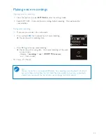 Preview for 16 page of Philips GoGear HDD085 User Manual