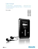 Philips GoGear HDD1420 User Manual preview