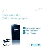 Philips GoGear HDD6320 Quick Start Manual preview