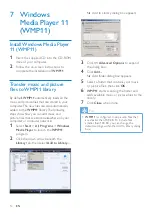 Preview for 17 page of Philips GoGear Muse SA1MUS16K/02 User Manual