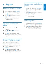 Preview for 26 page of Philips GoGear Muse SA1MUS16K/02 User Manual