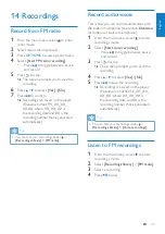 Preview for 34 page of Philips GoGear Muse SA1MUS16K/02 User Manual