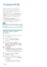 Предварительный просмотр 39 страницы Philips GoGear Muse SA1MUS16K/02 User Manual