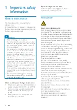 Preview for 6 page of Philips gogear PI5000316 User Manual