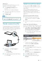 Предварительный просмотр 21 страницы Philips gogear PI5000316 User Manual