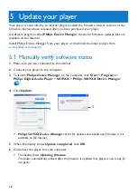 Preview for 22 page of Philips GoGear RaGa SA1926 User Manual