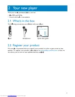 Preview for 8 page of Philips GoGear SA011102S Quick Start Manual