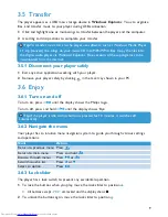 Preview for 12 page of Philips GoGear SA011102S Quick Start Manual