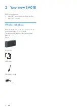 Предварительный просмотр 7 страницы Philips GoGear SA018102 User Manual