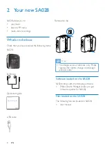 Предварительный просмотр 8 страницы Philips GoGear SA028302 User Manual