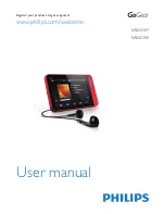 Предварительный просмотр 1 страницы Philips GoGear SA060304 User Manual