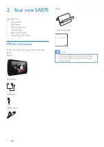 Preview for 7 page of Philips GoGear SA075104 User Manual