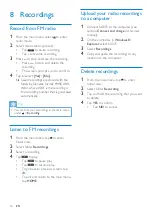 Preview for 17 page of Philips GoGear SA075104 User Manual