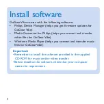 Preview for 10 page of Philips GoGear SA1VBE04 4GB Quick Start Manual