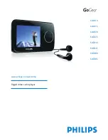 Philips GoGear SA3314 User Manual preview