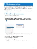 Preview for 27 page of Philips GoGear SA3414 User Manual