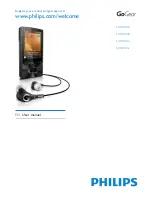 Preview for 1 page of Philips GoGear SA3ARA04 User Manual