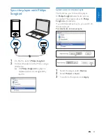 Preview for 25 page of Philips GoGear SA3ARA04 User Manual