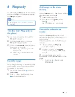 Preview for 33 page of Philips GoGear SA3ARA04 User Manual