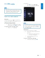 Preview for 37 page of Philips GoGear SA3ARA04 User Manual