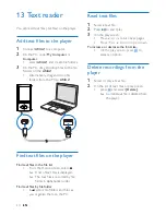 Preview for 40 page of Philips GoGear SA3ARA04 User Manual