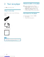 Preview for 8 page of Philips GOGEAR SA3MXX02 User Manual