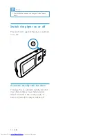 Preview for 10 page of Philips GOGEAR SA3MXX02 User Manual