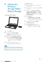 Предварительный просмотр 25 страницы Philips GOGEAR SA3MXX02 User Manual