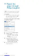 Предварительный просмотр 30 страницы Philips GoGear SA3SDR00 User Manual