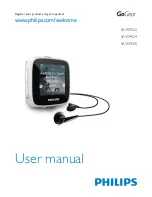 Philips GoGear SA3SPK02 User Manual preview