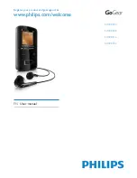 Preview for 1 page of Philips GOGEAR SA3VBE04 User Manual