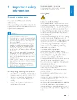 Preview for 5 page of Philips GOGEAR SA3VBE04 User Manual