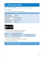 Предварительный просмотр 35 страницы Philips GoGear SA4310 User Manual