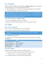 Preview for 13 page of Philips GoGear SA4415 User Manual