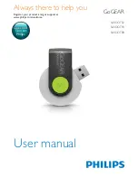 Philips GoGEAR SA4DOT02 User Manual предпросмотр