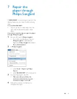 Предварительный просмотр 17 страницы Philips GoGEAR SA4DOT02 User Manual