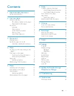 Preview for 3 page of Philips GoGEAR SA4LIT02 User Manual