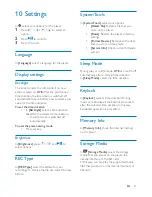 Preview for 19 page of Philips GoGEAR SA4LIT02 User Manual